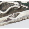bratara persana. manufactura in  argint. secolul XIX. import colonial Franta